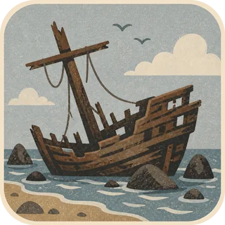 Shipwreck, a Wonder in Mosey